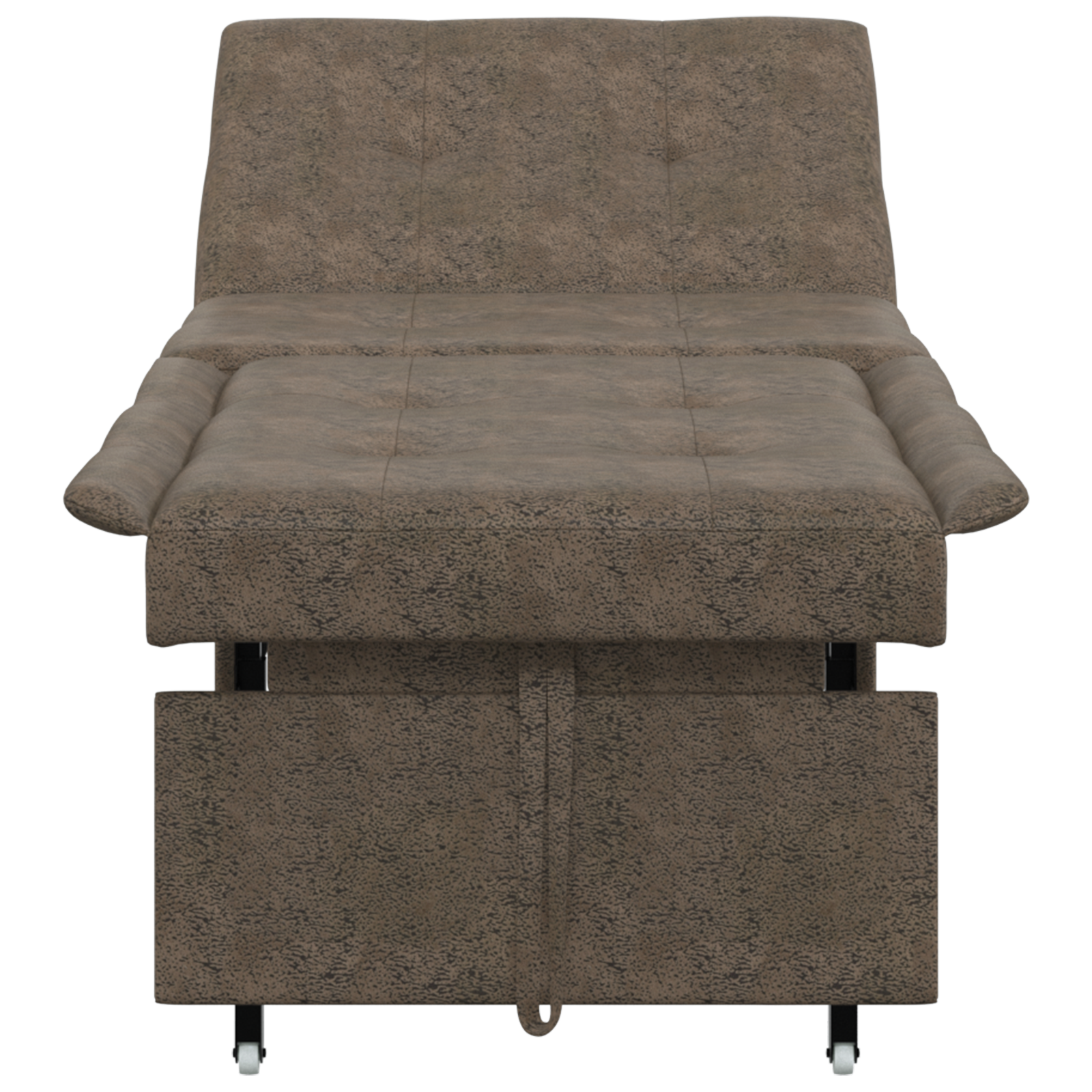 Divano Letto Verde Militare 67 X 194 X 38 cm - Image 5