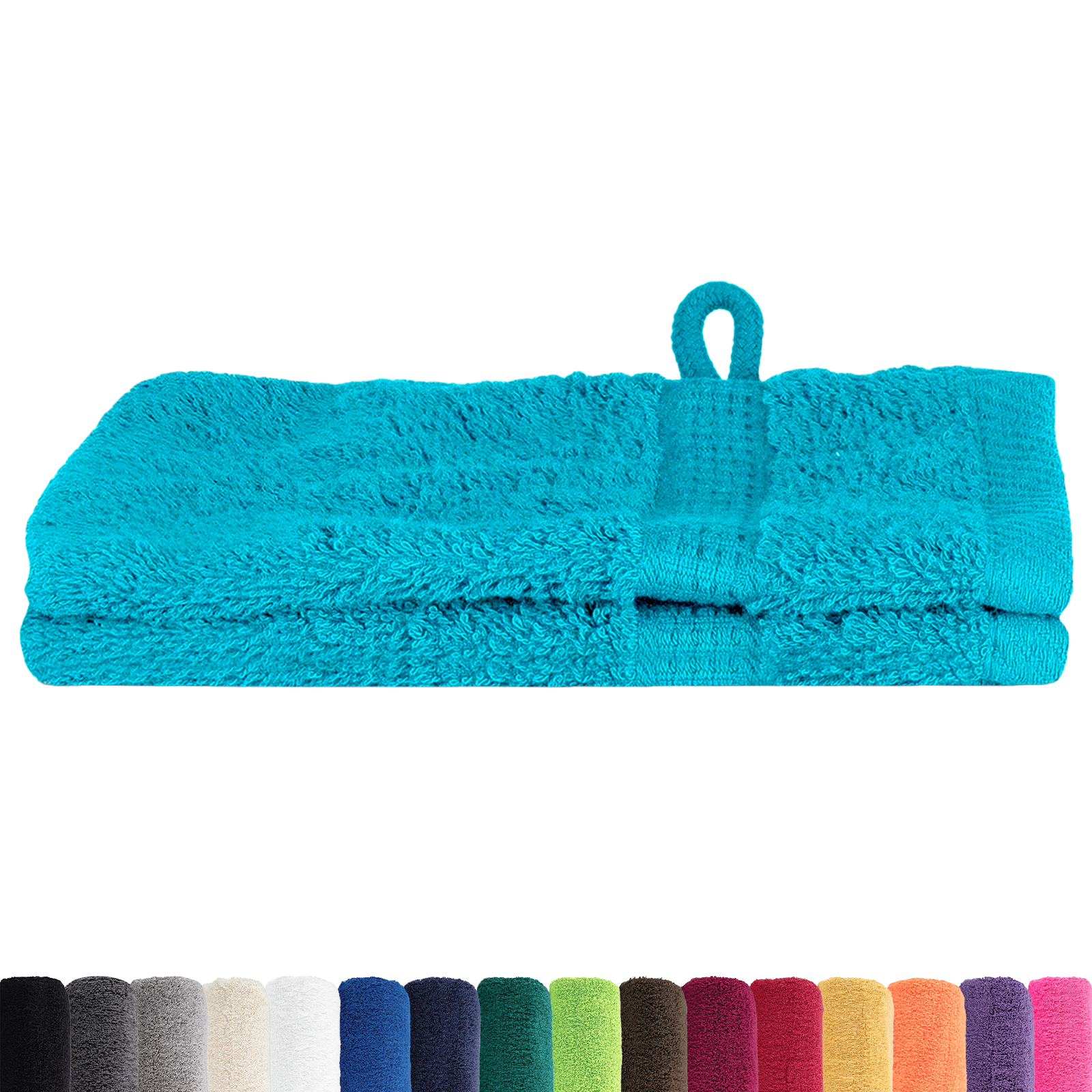 Panni Per Il Viso Solund Turchese Cotone - Image 3