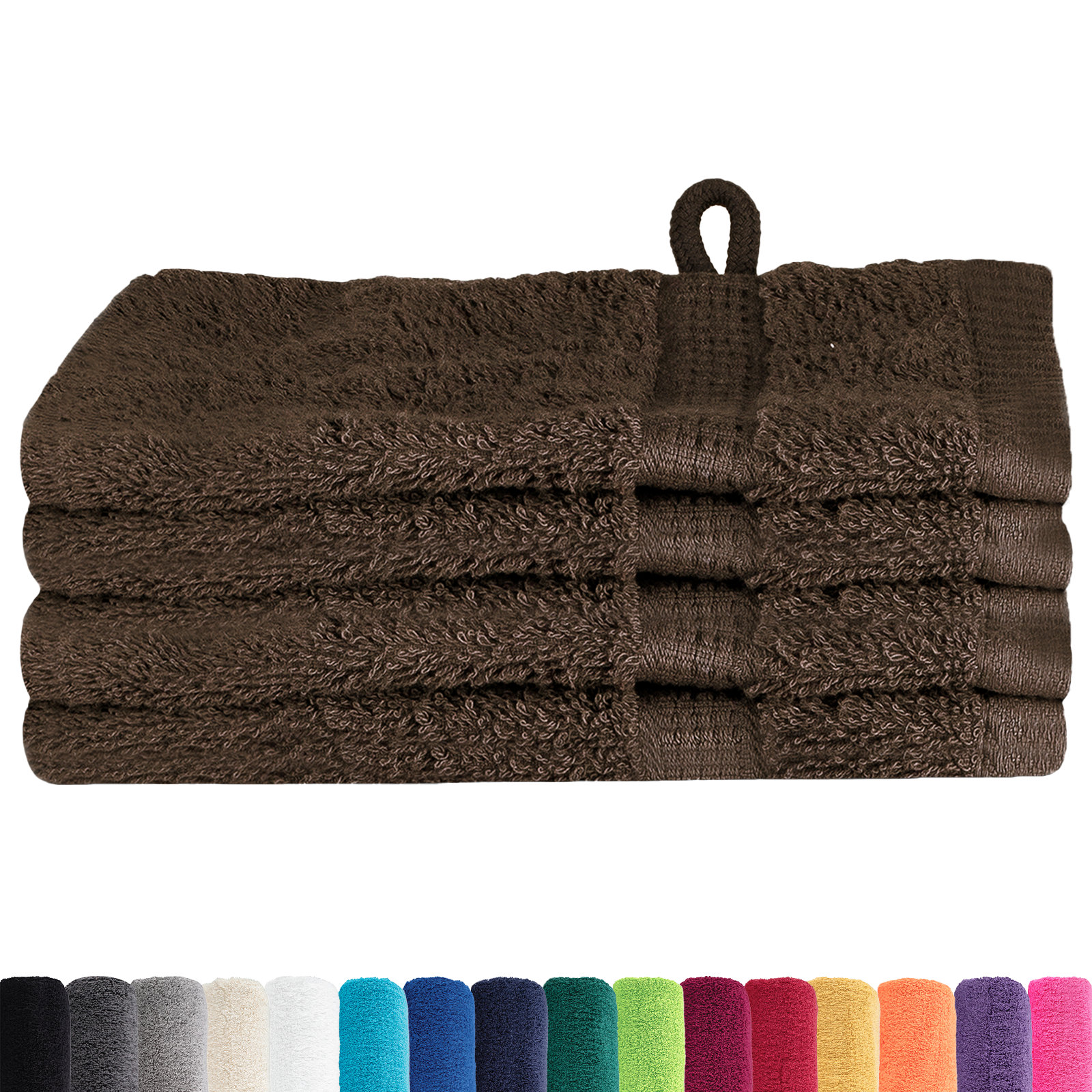 Panni Per Il Viso Solund Marrone Cotone - Image 3