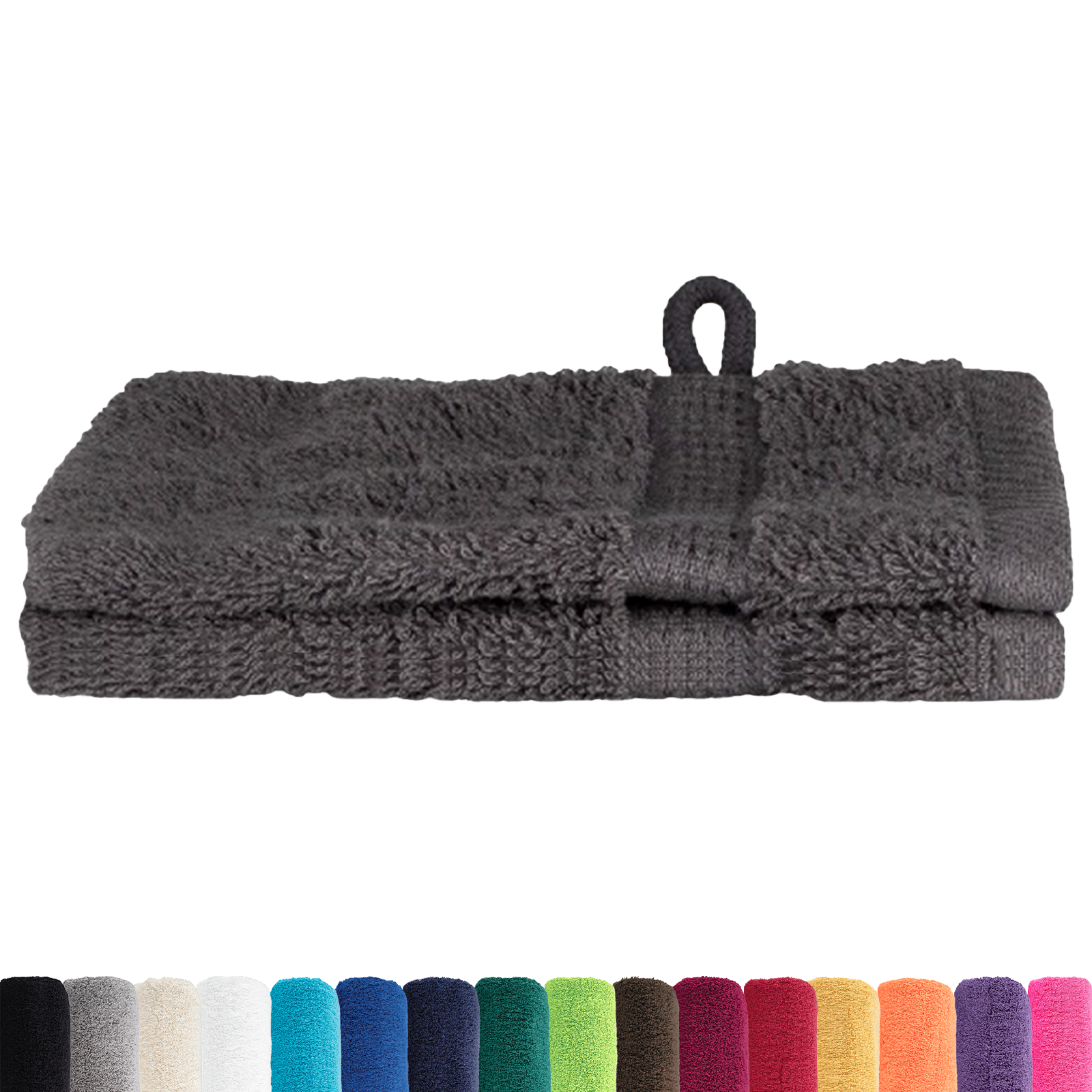 Panni Per Il Viso Solund Antracite Cotone - Image 3