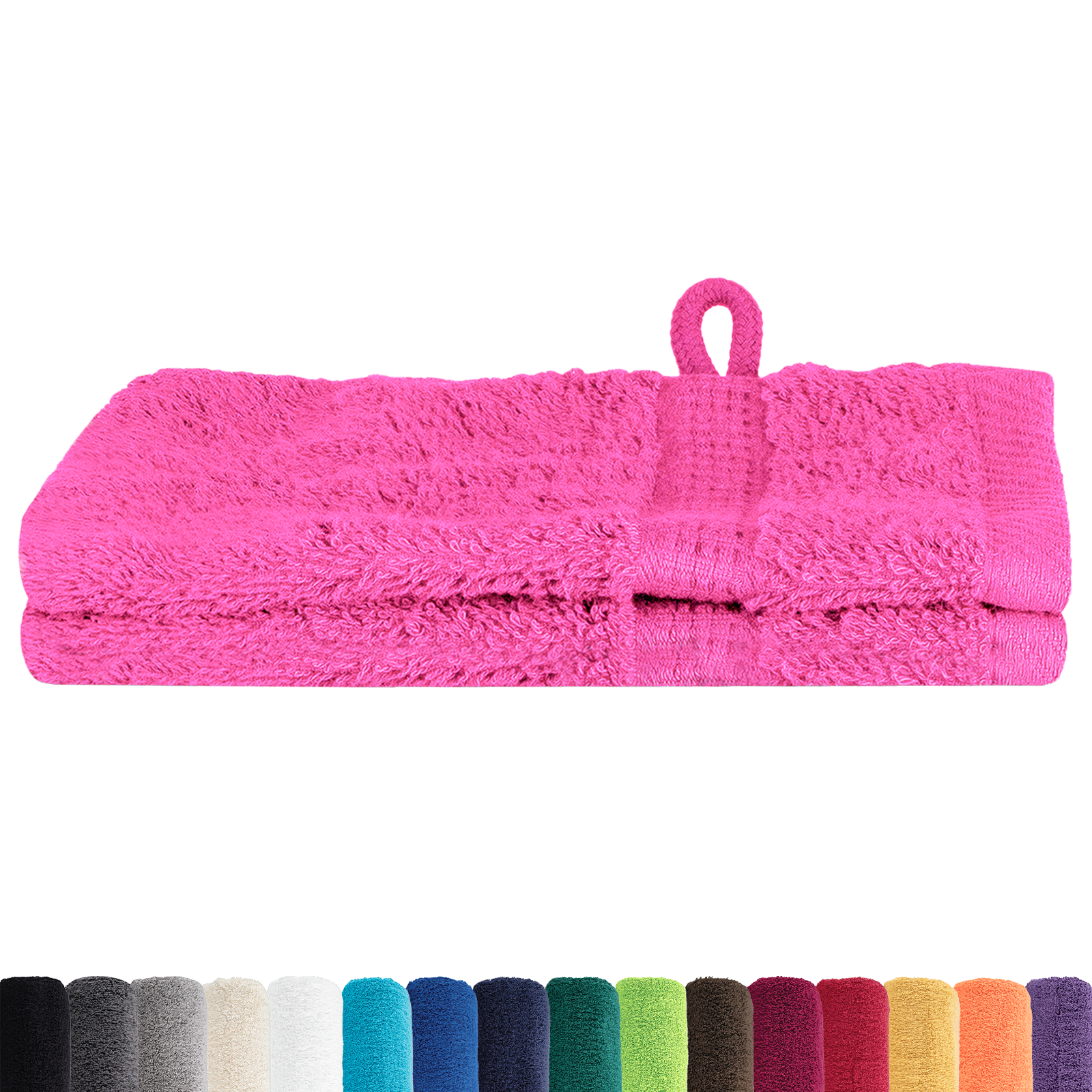 Panni Per Il Viso Solund Rosa Cotone - Image 3