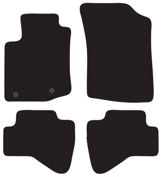 Tappeti Moquette Tailor Citroen C1 3/5p. 14>18, 18> - Peugeot 108 3/5p. 14>18, 18>