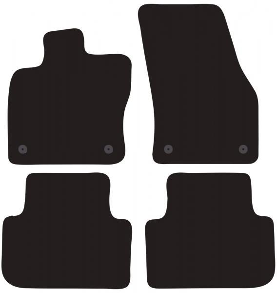 Tappeti Moquette Tailor Volkswagen Golf Sportsvan 14>