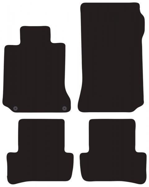 Tappeti Moquette Tailor Mercedes Classe C 4p. E Sw 07>14
