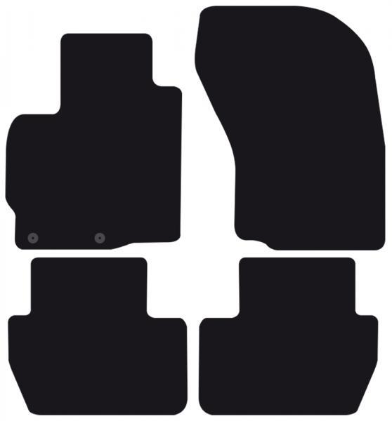 Tappeti Moquette Tailor Citroen C-Crosser 07>12 - Mitsubishi Outlander 07>12 - Peugeot 4007 07>12