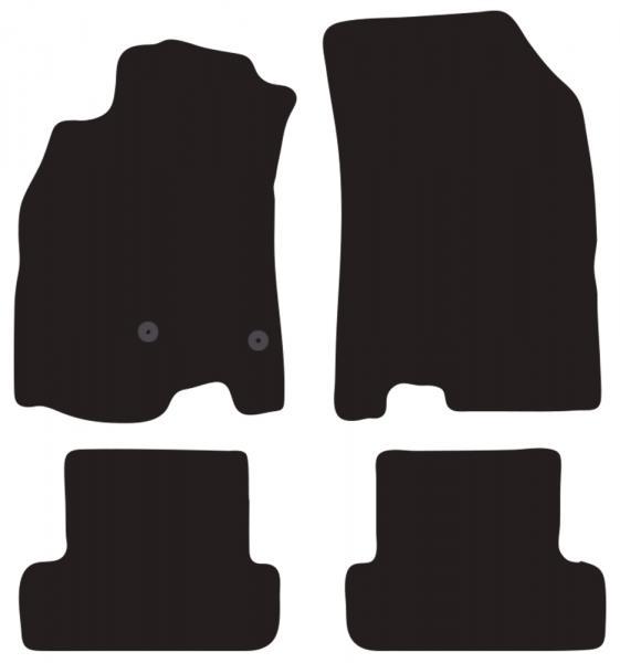 Tappeti Moquette Tailor Renault Megane Iii 5p. E Sw 15> (interasse Fix 21 Cm.), Megane Iii Coupé 09>