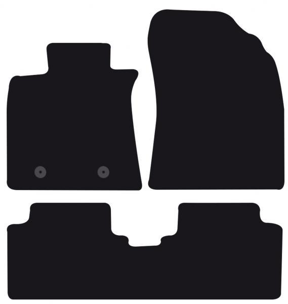 Tappeti Moquette Tailor Toyota Avensis Iii 4p. E Sw 11>15