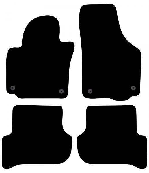Tappeti Moquette Tailor Skoda Yeti 09>13, 13>