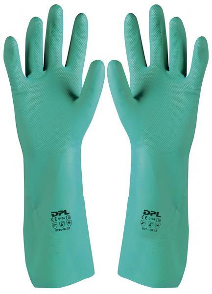 Coppia Guanti Nitrile Verde Taglia L/8 - Image 3
