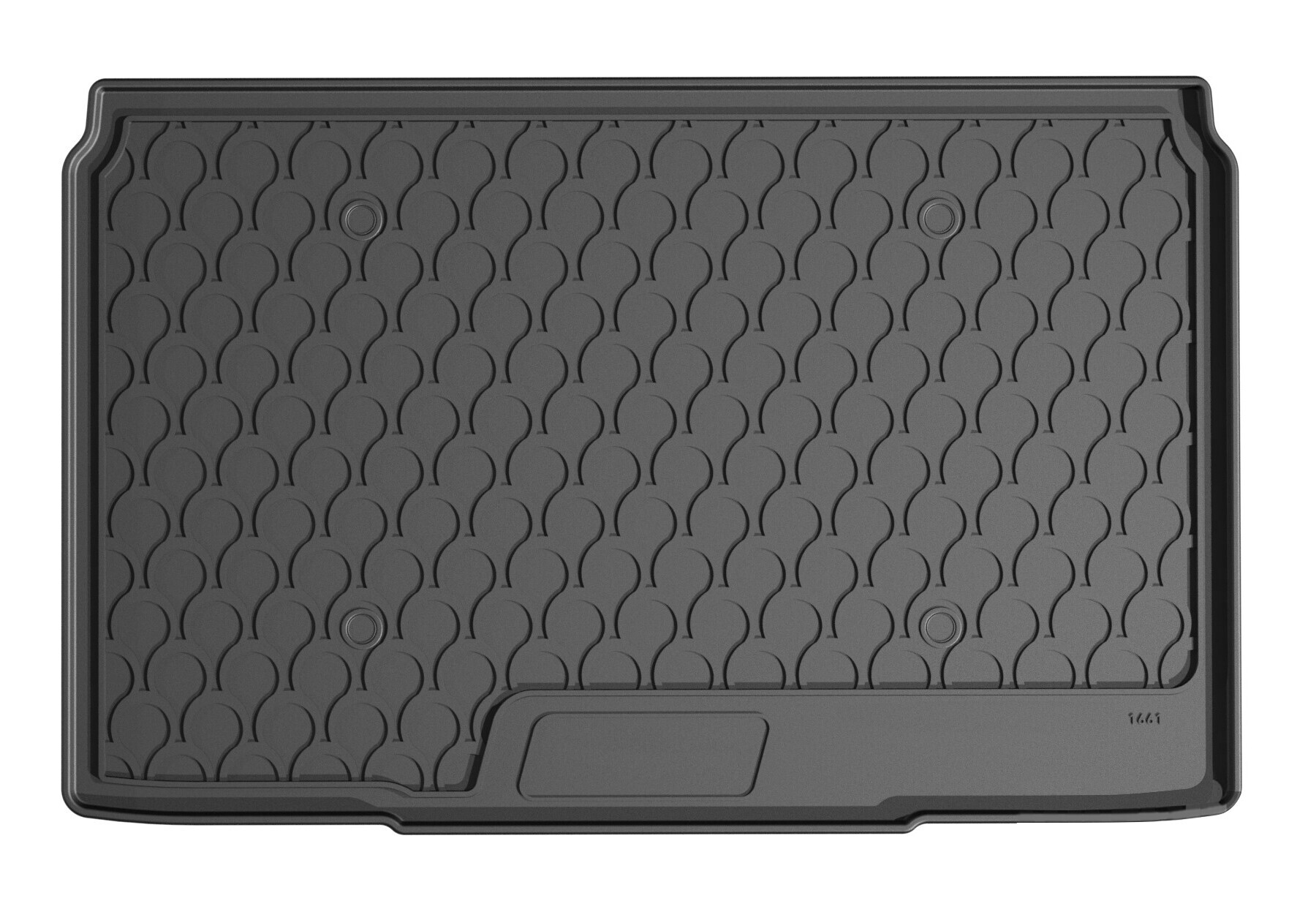 Vasca Baule Su Misura In Gomma Sintetica - Compatibile Per  Opel Corsa F 5p (09/19>) -  Peugeot 208 5p (11/19>)