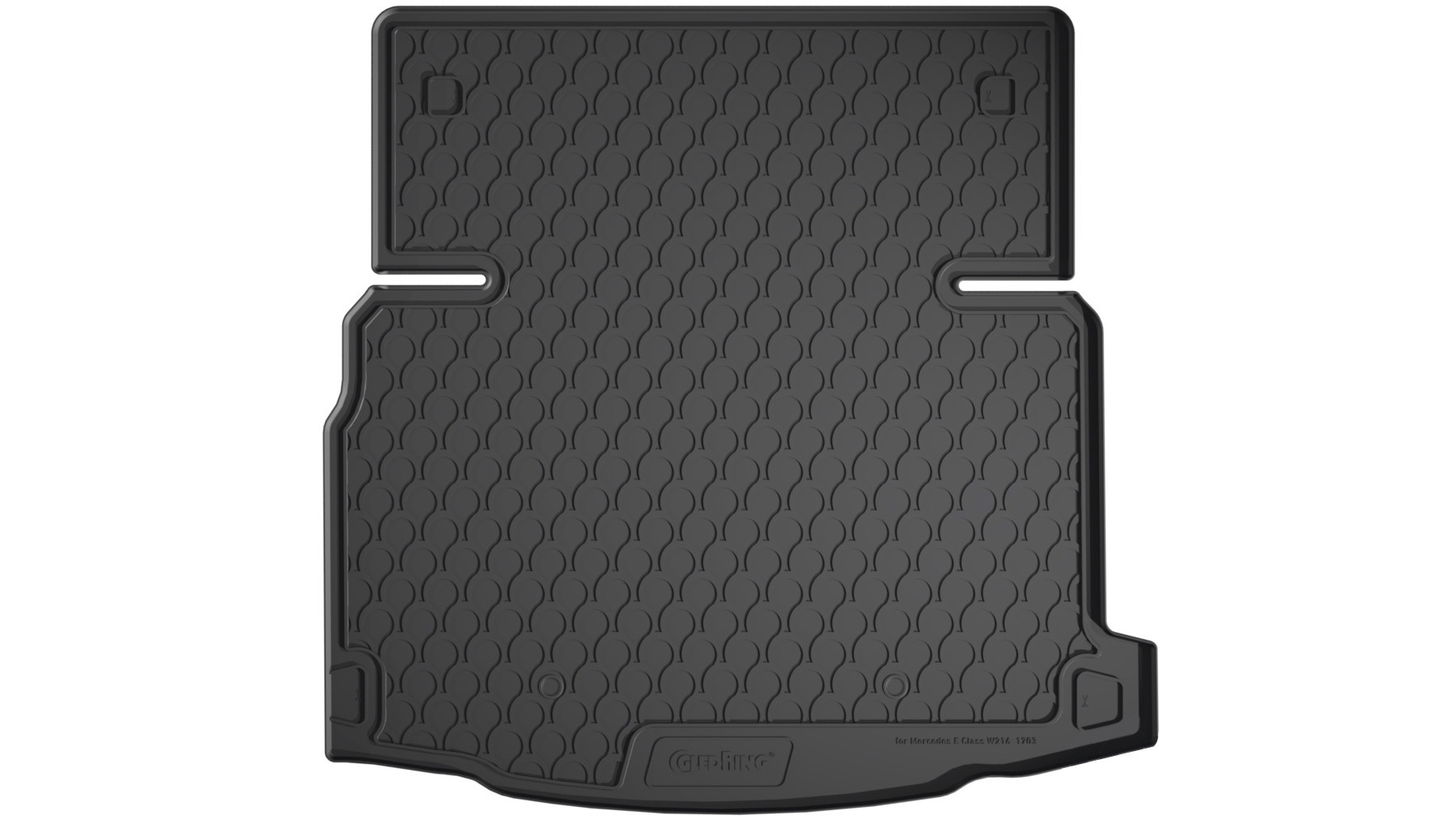 Vasca Baule Su Misura In Gomma Sintetica - Compatibile Per  Mercedes Classe E 4p (07/16>10/23)