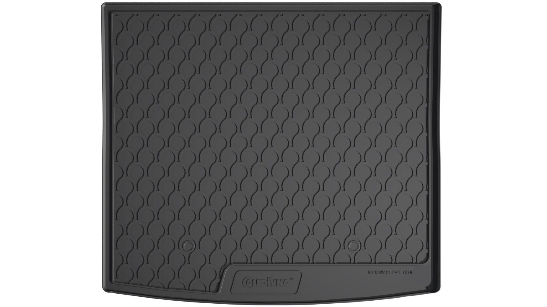 Vasca Baule Su Misura In Gomma Sintetica - Compatibile Per  Bmw X1 (f48) (11/15>07/22) No Seduta Scorrevole