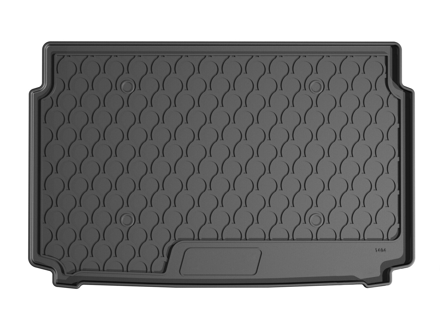 Vasca Baule Su Misura In Gomma Sintetica - Compatibile Per  Opel Mokka (11/20>) Baule Basso