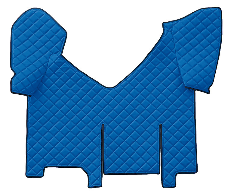 Tappeto Centrale In Skeentex - Blu - Compatibile Per Iveco Stralis (08/02>12/12) Automatico, Cabina Larga, Frigo Scorrevole - Iveco Stralis (07/12>12