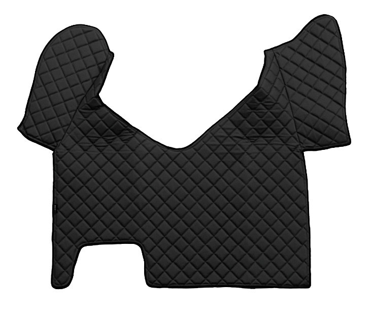 Tappeto Centrale In Skeentex - Nero - Compatibile Per Iveco Stralis (08/02>12/12) Automatico, Cabina Larga - Iveco Stralis (07/12>12/19) Automatico,