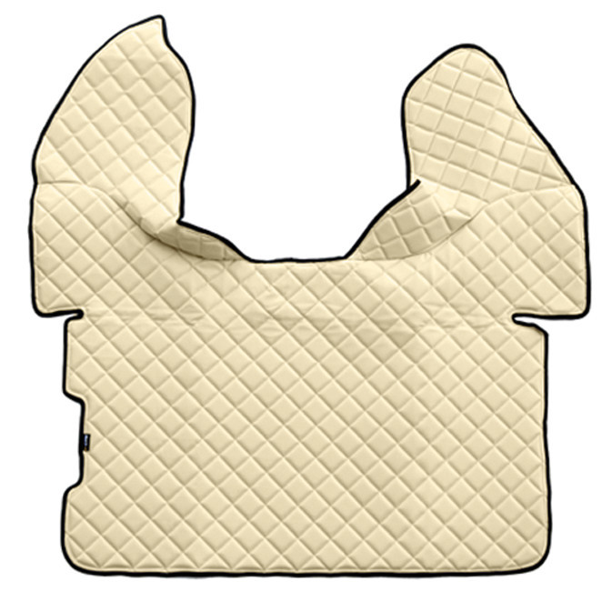 Tappeto Centrale In Skeentex - Panna - Compatibile Per Daf Xf 105 (02/04>12/14) Automatico, Senza Webasto - Daf Xf 106 (10/12>05/21) Automatico, Senz