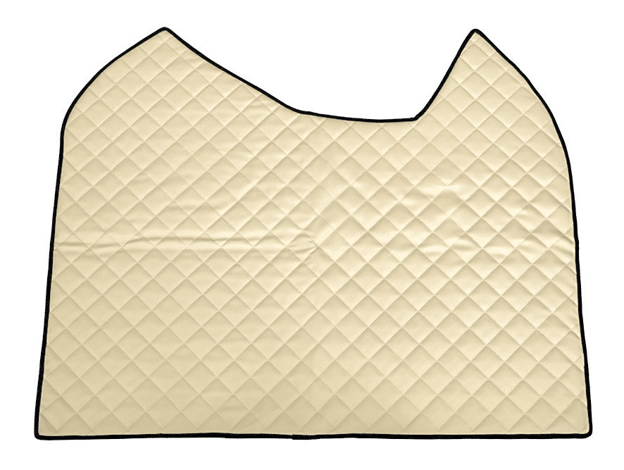 Tappeto Centrale In Skeentex - Panna - Compatibile Per Mercedes Actros Mp4 (09/11>09/19) Cabina Larga, Sedile Pass. Pieghevole, Tunnel - Mercedes Act