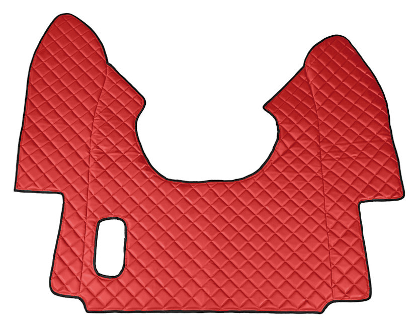 Tappeto Centrale In Skeentex - Rosso - Compatibile Per Daf Xf 95 (11/01>12/07) Automatico