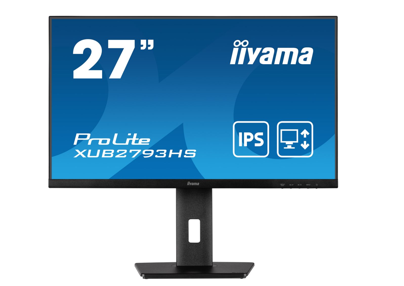Iiyama Prolite Xub2793hs 27" 16:9 Full Hd Ips Display Schwarz 69cm (27"), 1920 X 1080 Ips 100hz, 1ms, Displayport, Hdmi, Lautsprecher 2x 2w, Vesa 100
