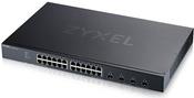 Zyxel Xgs1935-28 28 Port Smart Managed Switch 24x Gigabit Copper And 4x10g Sfp+ Hybrid Mode Standalone Or Nebulaflex Cloud (xgs1935-28-Eu0101f)