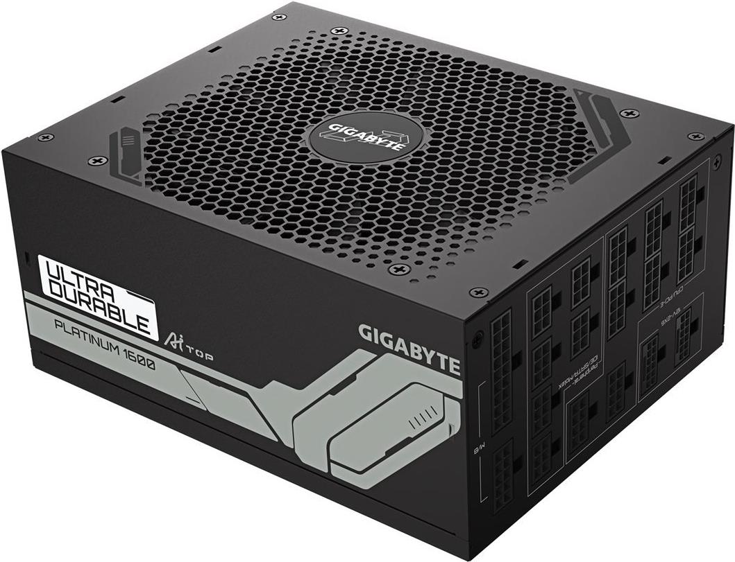 Gigabyte Ud1600pm Pg5 Ai Top - Netzteil (intern) - Atx12v 3,1 - Eps12v - 80 Plus Platinum - Wechselstrom 100-240 V - 1600 Watt - Aktive Pfc (gP-Ud160