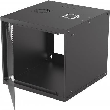 Intellinet Basic - Gehäuse - Wand Montierbar - Schwarz, Ral 9005 - 9u - 48.3 Cm (19")