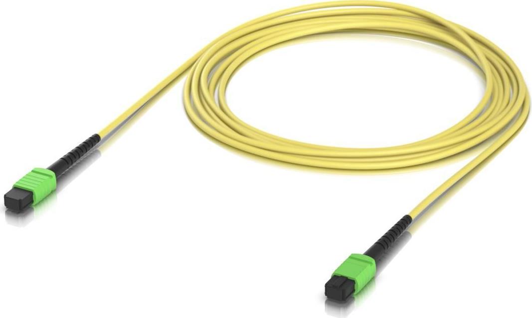 Ubiquiti Indoor Os2 SinglE-Mode Fiber B Apc Connectors Designed For 100g Applications. 3m, 10 Pack (uacC-OfC-SA-MpmP-3M-10)