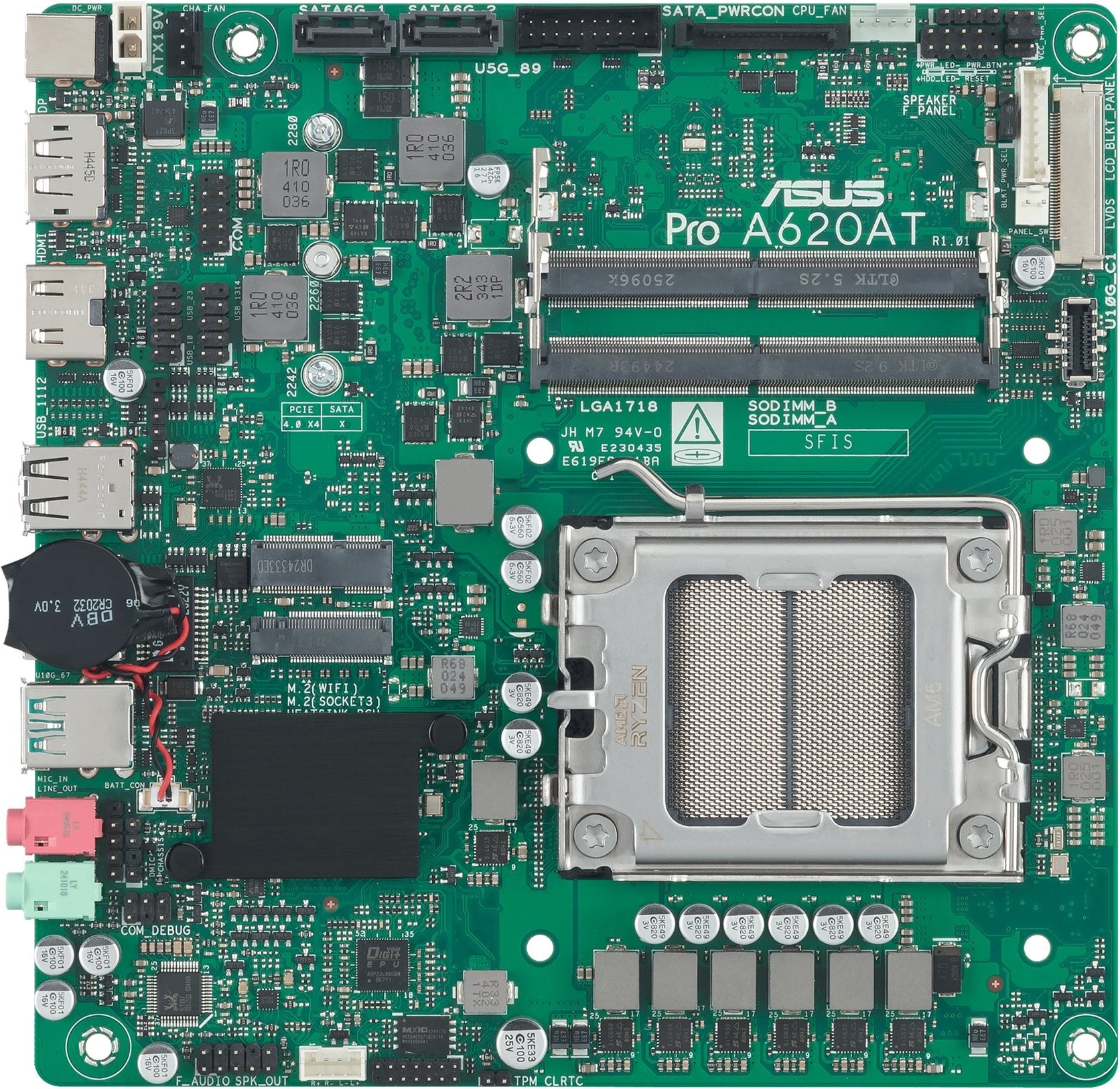 Asus Mb Asus Pro A620aT-Csm (90mb1l5M-M0eayc)