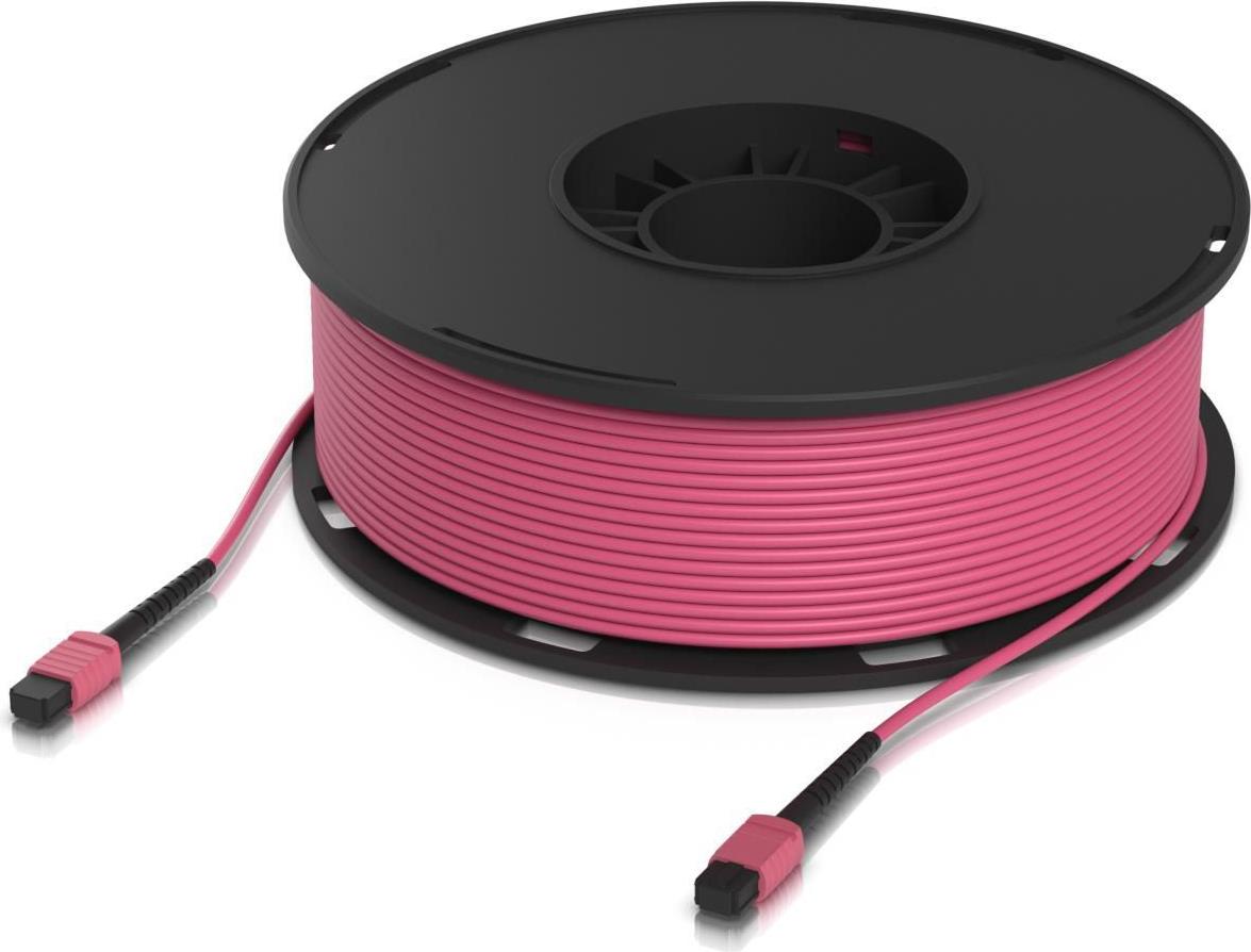 Ubiquiti Indoor Om4 MultI-Mode Fiber B Upc Connectors Designed For 100g Applications. 100m (uacC-OfC-MA-MpmP-100m)