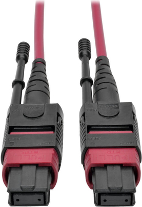 Tripp Lite N845-03M-12-Mg 100g Mtp/mpo MultimodE-Glasfaserkabel Om4 (buchse/buchse) PlenuM-Eingestuft - 12 Fasern - 40/100gbasE-Sr4 - SchiebE- Und zi