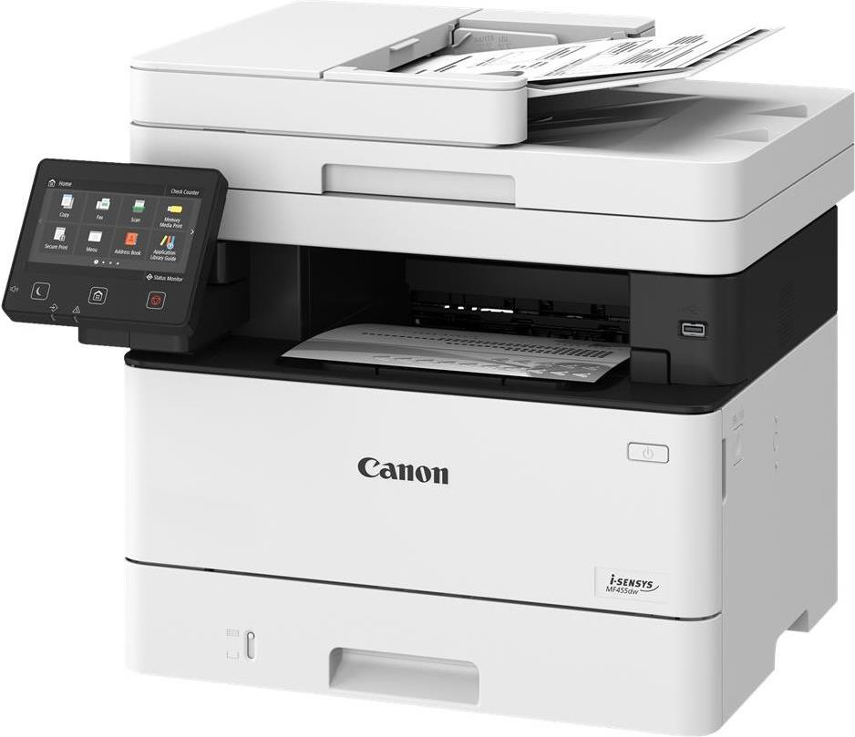 Canon I-Sensys Mf455dw - Multifunktionsdrucker - S/w - Laser - A4 (210 X 297 Mm), Legal (216 X 356 Mm) (original) - A4/legal (medien) - Bis Zu 38 Sei