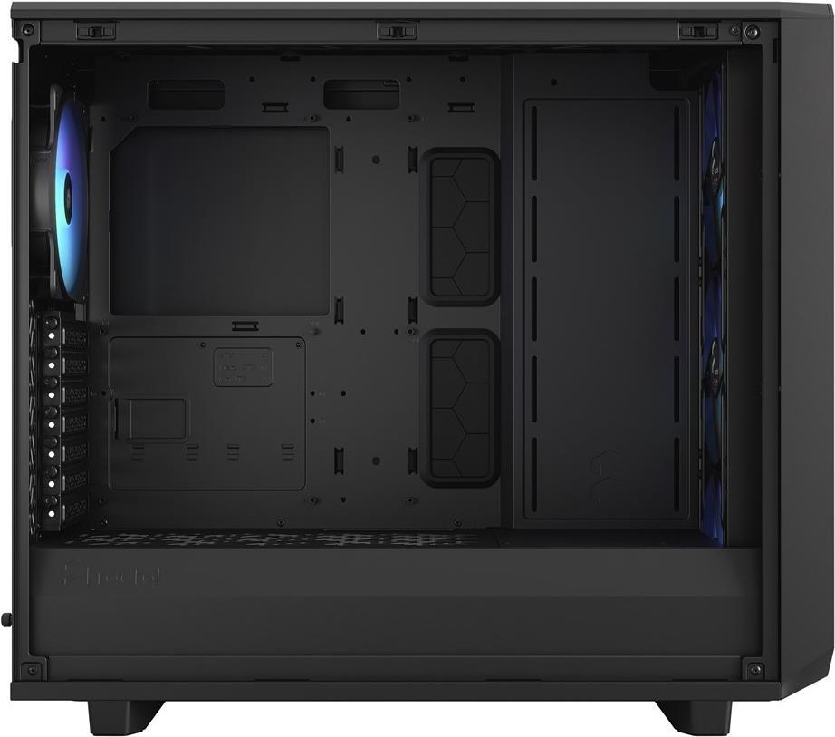 Fractal Design Meshify 2 Lite - Tower - Erweitertes Atx - Seitenteil Mit Fenster (gehärtetes Glas) - Keine Spannungsversorgung (atx) - Rgb Black Tg L
