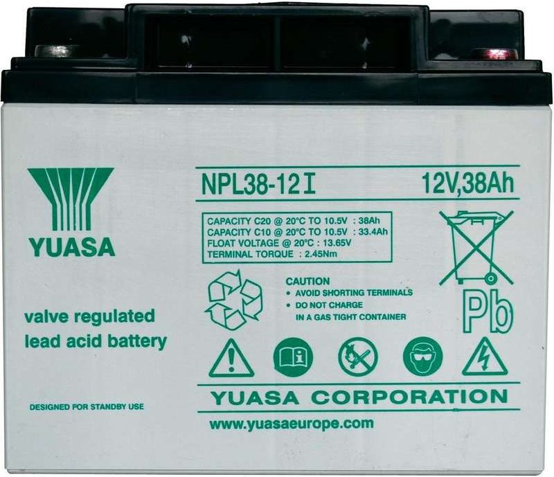 Yuasa BleI-Akku Npl 38 - 12