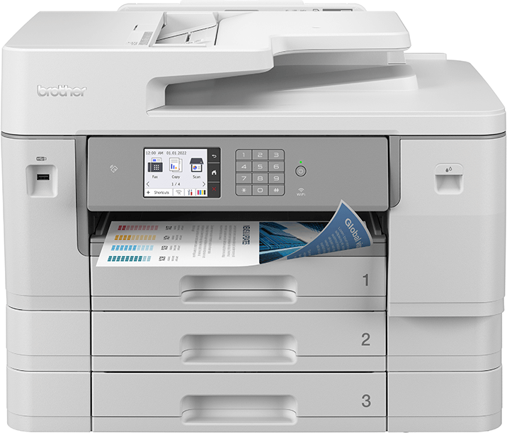 Brother MfC-J6957dw - Multifunktionsdrucker - Farbe - Tintenstrahl - A3/ledger (medien) - Bis Zu 25 Seiten/min. (kopieren) - Bis Zu 30 Seiten/min. (d