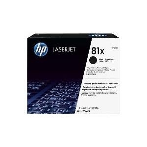 Hp Toner Cf281x (81x) - Schwarz - Kapazität: 25.000 Seiten (cf281x)
