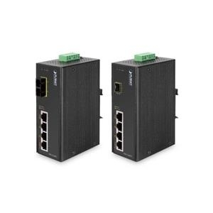 Planet IsW-504pt - Switch - 4 X 10/100 (poe) + 1 X 10/100 - An DiN-Schiene Montierbar, Wandmontierbar - Poe - Gleichstrom (isW-504pt)