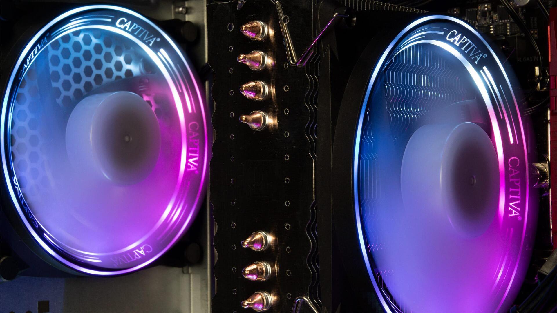 Captiva Advanced Gaming I68-885 I5-12400f Intel® Core™ I5 16 Gb Ddr4-Sdram 500 Gb Ssd Windows 11 Home Pc Schwarz (68885)