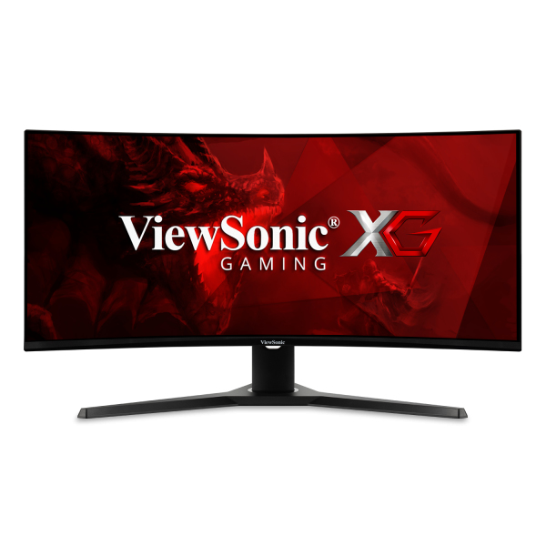 Viewsonic Vx Series Vx3418-2kpc Led Display 86,4 Cm [34] 3440 X 1440 Pixel Wide Quad Hd Nero (34in Vs18571 3440x1440144hz - Vs18571 Curved Qhd Dual H