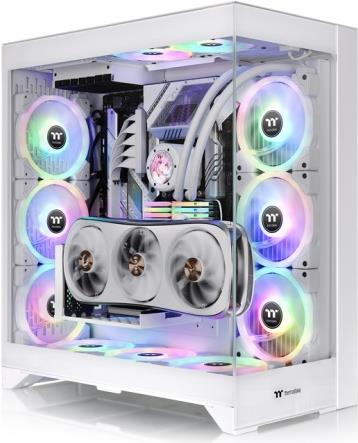 Thermaltake Cte E600 Mx Snow - Mid Tower - E-Atx - Seitenteil Mit Fenster (gehärtetes Glas) - Keine Spannungsversorgung (ps/2) - Snow - Usb/audio (ca