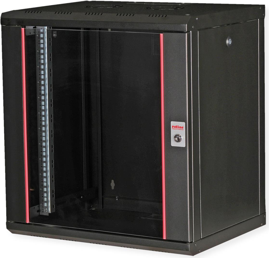 Roline 19 Zoll Wandgehäuse Pro 12 He 600x450 Bxt Schwarz - Wandgehäuse (26.21.0174)
