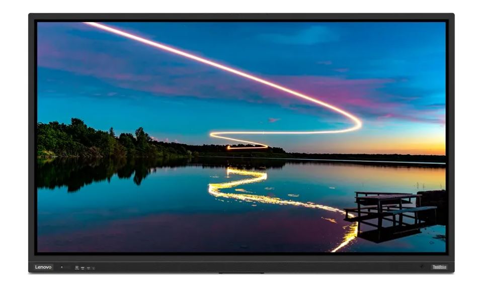 Lenovo Thinkvision T86 Led Display 2,18 M (86") 3840 X 2160 Pixel 4k Ultra Hd Touchscreen Schwarz (62f0wa1aek)