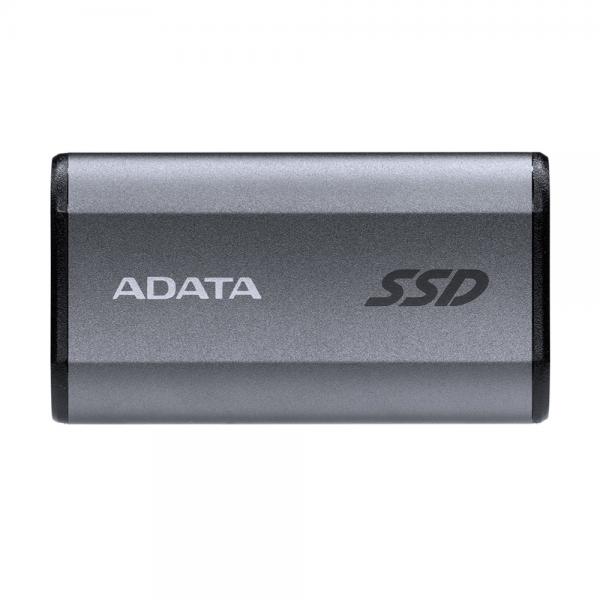 Adata Elite Se880 4 Tb Usb TipO-C Usb 3.2 Gen 2x2 Grigio (adata Se880 4tb Pocket Size External Ssd, Usb 3.2 Gen2 TypE-C/typE-A, Titanium Grey)