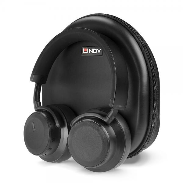 Lindy Lh900xw Auricolare Con Cavo E Senza Cavo A Padiglione Musica E Chiamate Usb TipO-C Bluetooth Nero (lh900xw Headset Wired & - Wireless HeaD-Band - Image 3