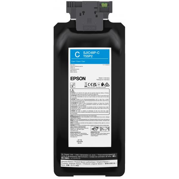 Epson Sjic48P-C Cartuccia D'inchiostro 1 Pz Originale Ciano (sjic48P-C Ink Cartridge Cw - C8000e Cyan)