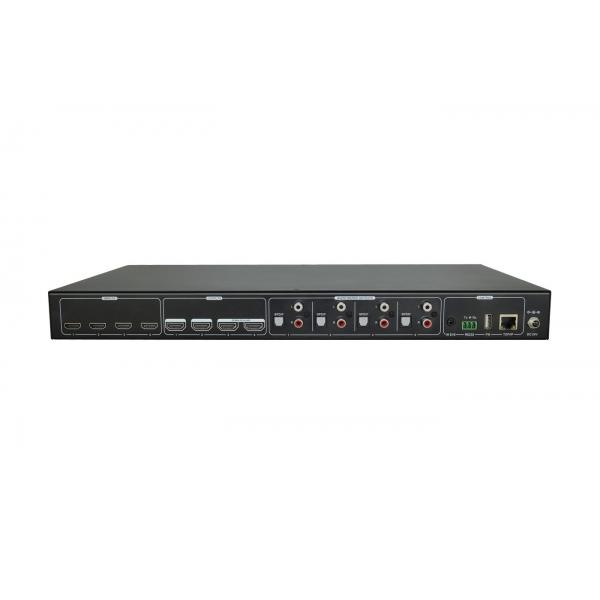 Vivolink Vlhdmimat4x4 Interruttore A Matrice Commutatore A Matrice Av 14 W (hdmi 2.0 4x4, Matrix Switcher - W/gui And Rs232 Control . - Warranty: 60m) - Image 3