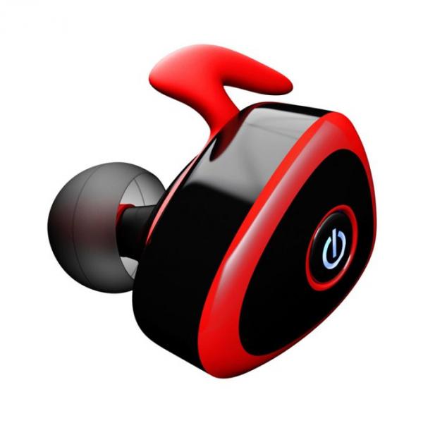 Kitsound Comet Auricolare Wireless IN-Ear Bluetooth Nero, Rosso (kitsound Comet Headset Tr?dl?s I ?rern) - Image 4