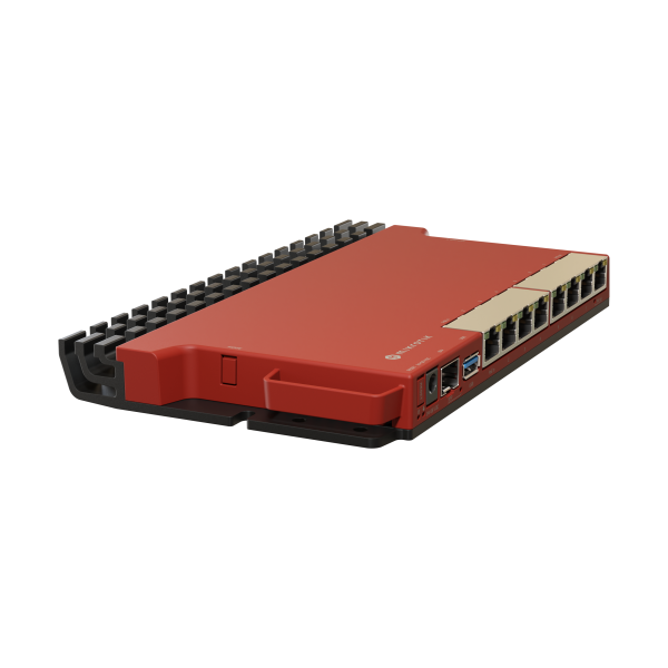 Mikrotik L009uigS-Rm Router Cablato 2.5 Gigabit Ethernet, Gigabit Ethernet Rosso (mikrotik L009 8 Port Poe High Performance Router - Includes Rackmou - Image 4