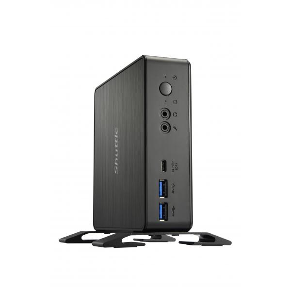Shuttle Nc40u3 Barebone Per Pc/stazione Di Lavoro 0.84l Sized Pc Nero I3-1215u Intel Soc (nc40u3 I3-1215u 65w Ext. - Gln Wlan Hdmi Display Port) - Image 4