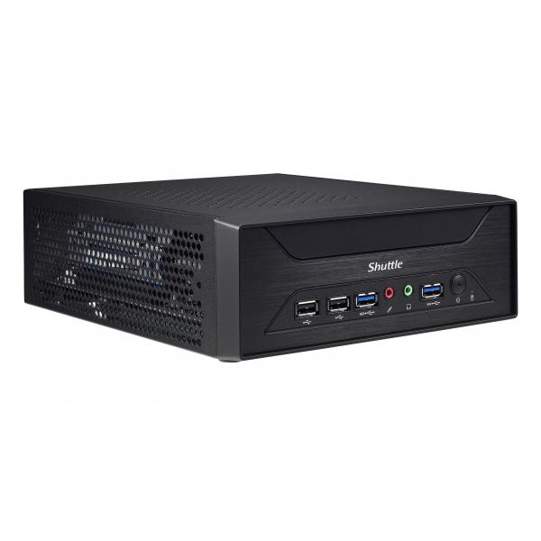 Shuttle Xh510g Barebone Per Pc/stazione Di Lavoro Nero Intel H510 Lga 1200 [socket H5] (shuttle Barebonexpc Slim Xh510g Black)