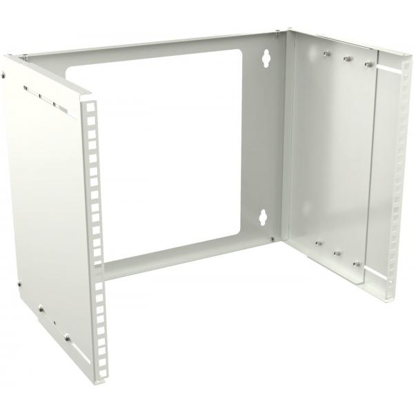 Lanview Rar215wh Rack 8u Bianco (19 8u Adjustable Depth Open - Frame Rack Wall Mount - White - Warranty: 60m)
